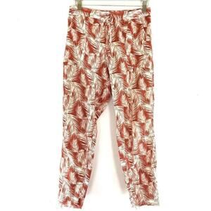 RUE STIIC‎ Palm Leaf High Waisted Joggers Pants